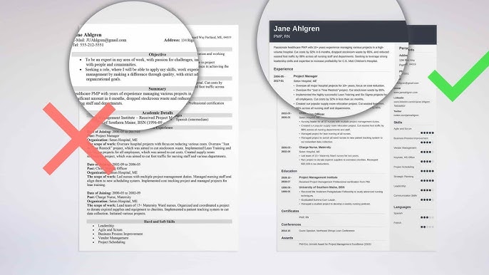 How to write a CV